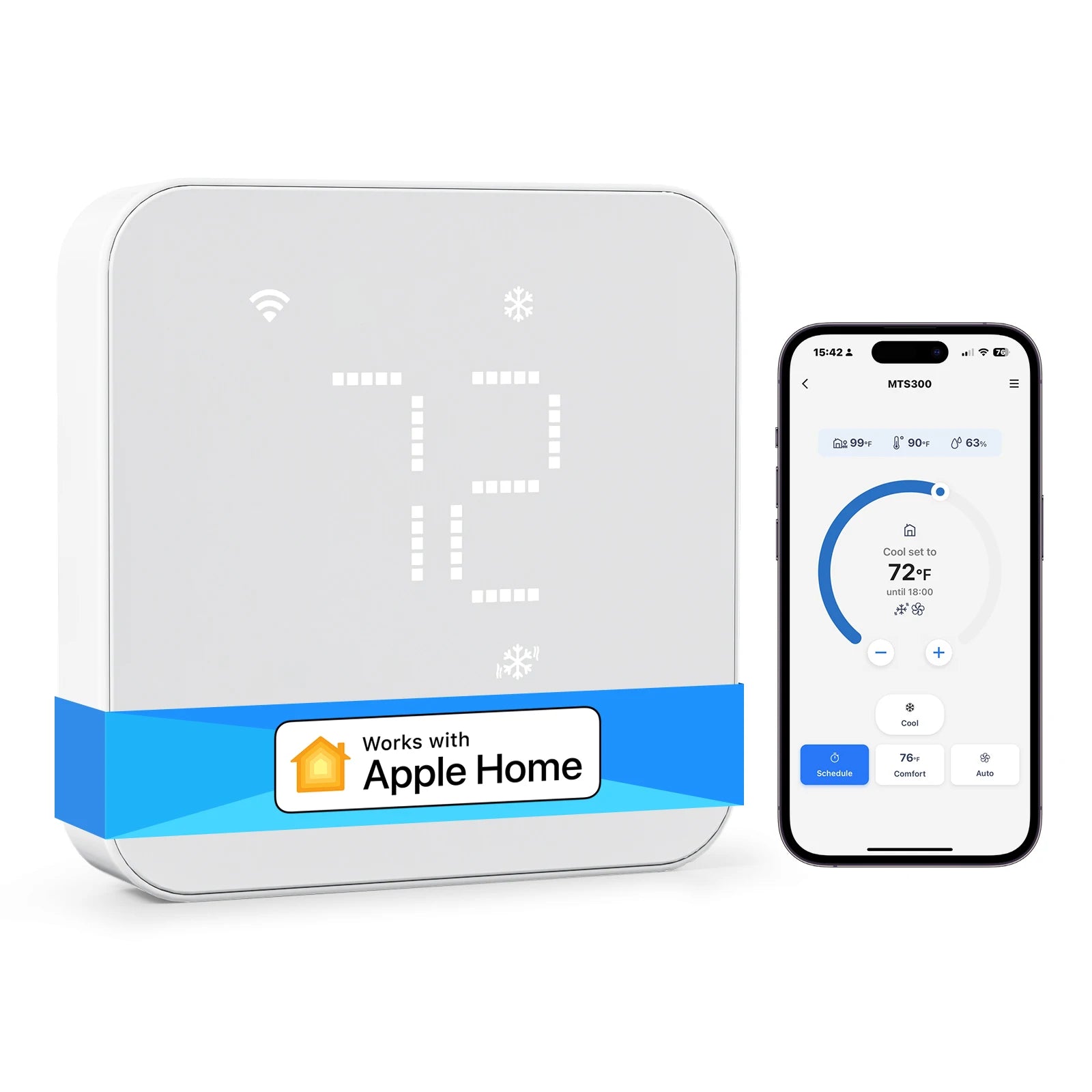 Meross Matter Wi-Fi Smart Thermostat