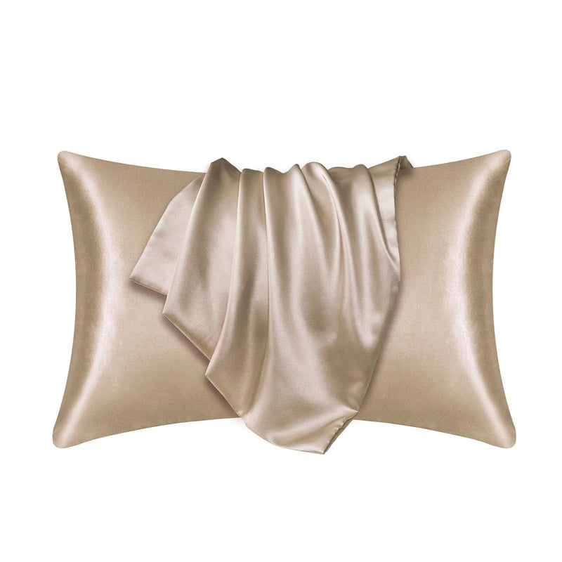 Silky Satin Pillowcase – Standard/Queen Size, 1PC