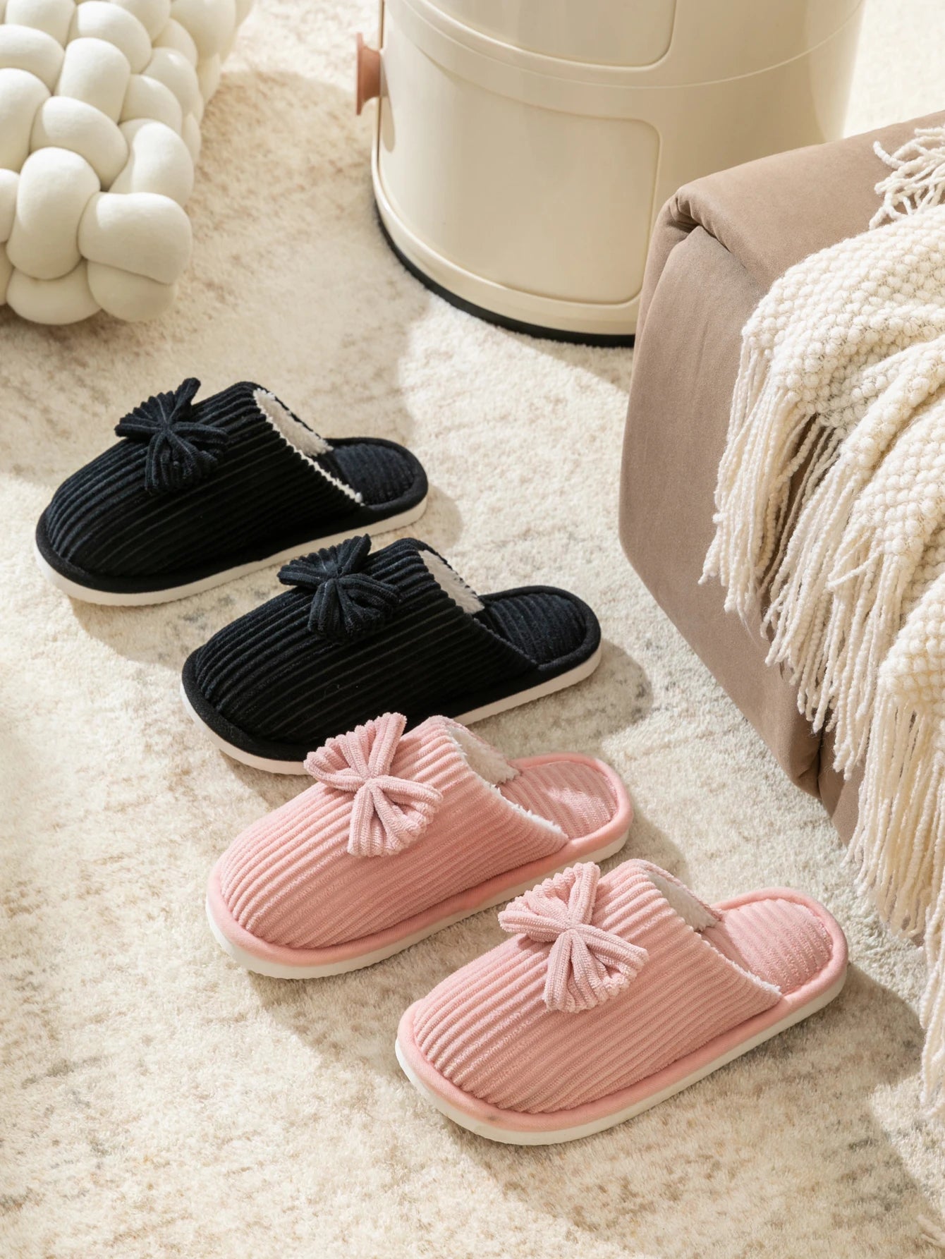 Women’s Fashion Bow Slippers