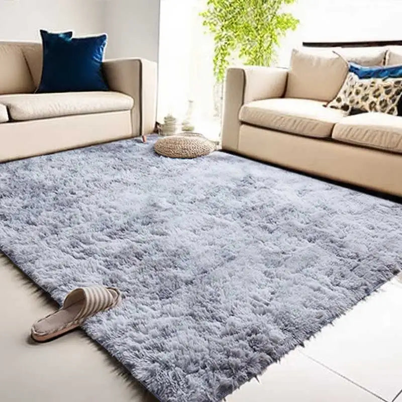 Plush Soft Fluffy Carpet Rug for Living Room & Kids’ Bedroom