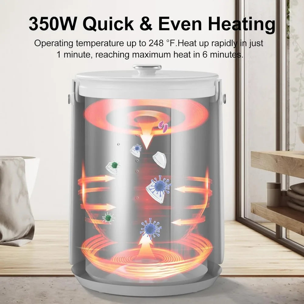 Luxury Large Towel Warmer with Fragrance Holder – Fits 2 Towels