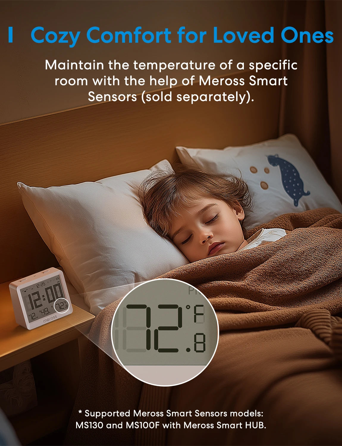 Meross Matter Wi-Fi Smart Thermostat