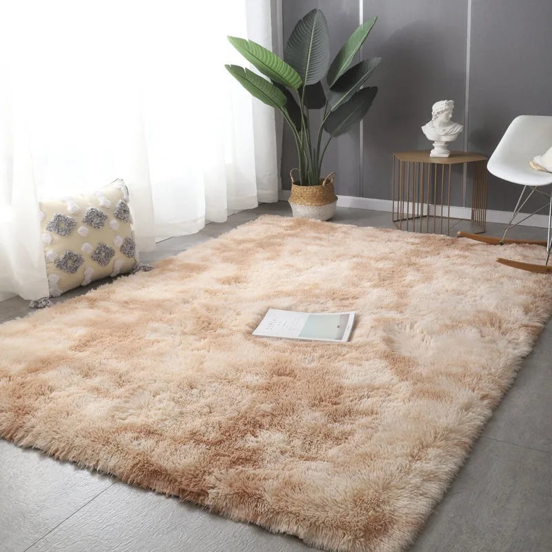 Plush Soft Fluffy Carpet Rug for Living Room & Kids’ Bedroom