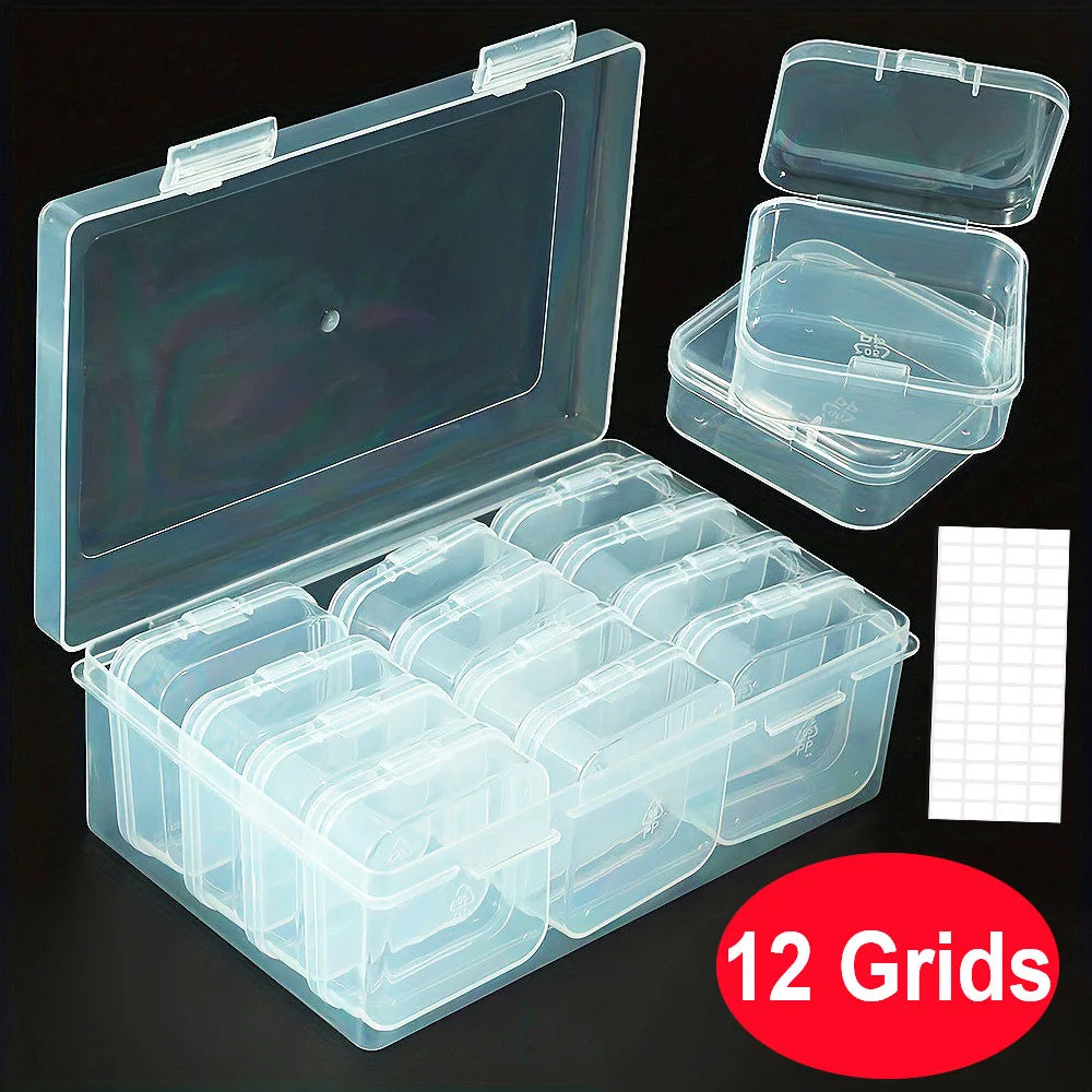 DIY Storage Box – 4 to 45 Grids for Crafts, Jewelry & Rhinestones