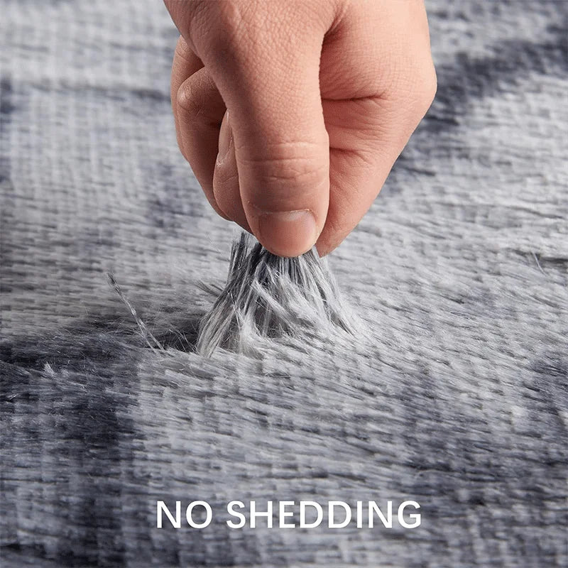 Plush Soft Fluffy Carpet Rug for Living Room & Kids’ Bedroom