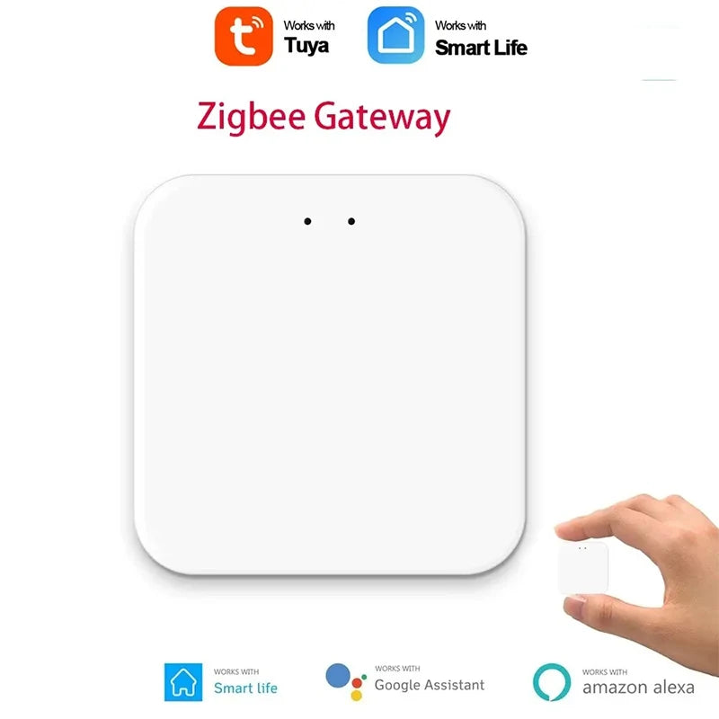 2PCS Tuya Zigbee WiFi Temp & Humidity Sensors