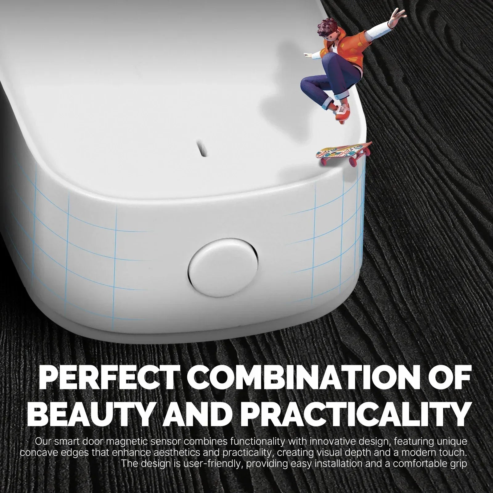 MOES ZigBee Smart Window/Door Sensor – Tuya App Control