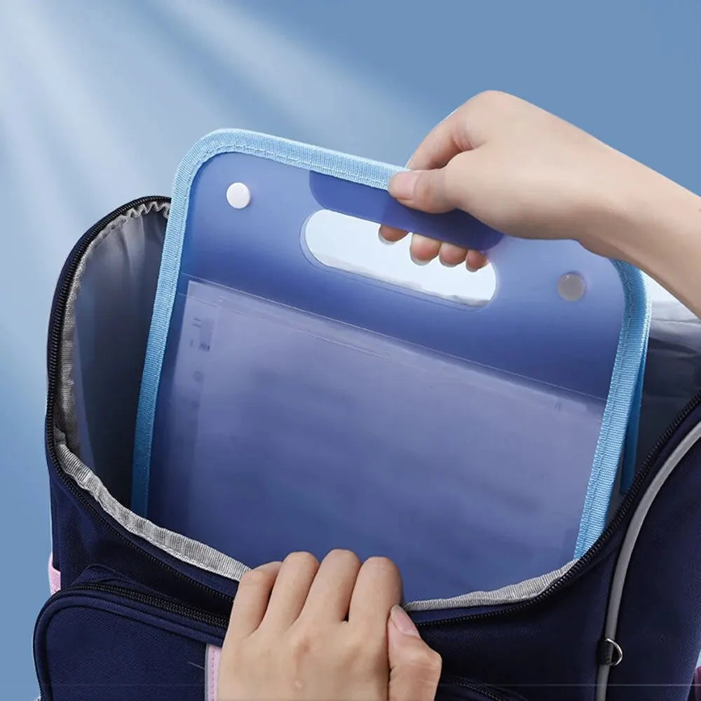A4 Handheld File Organizer – 13-Layer Document Storage Bag