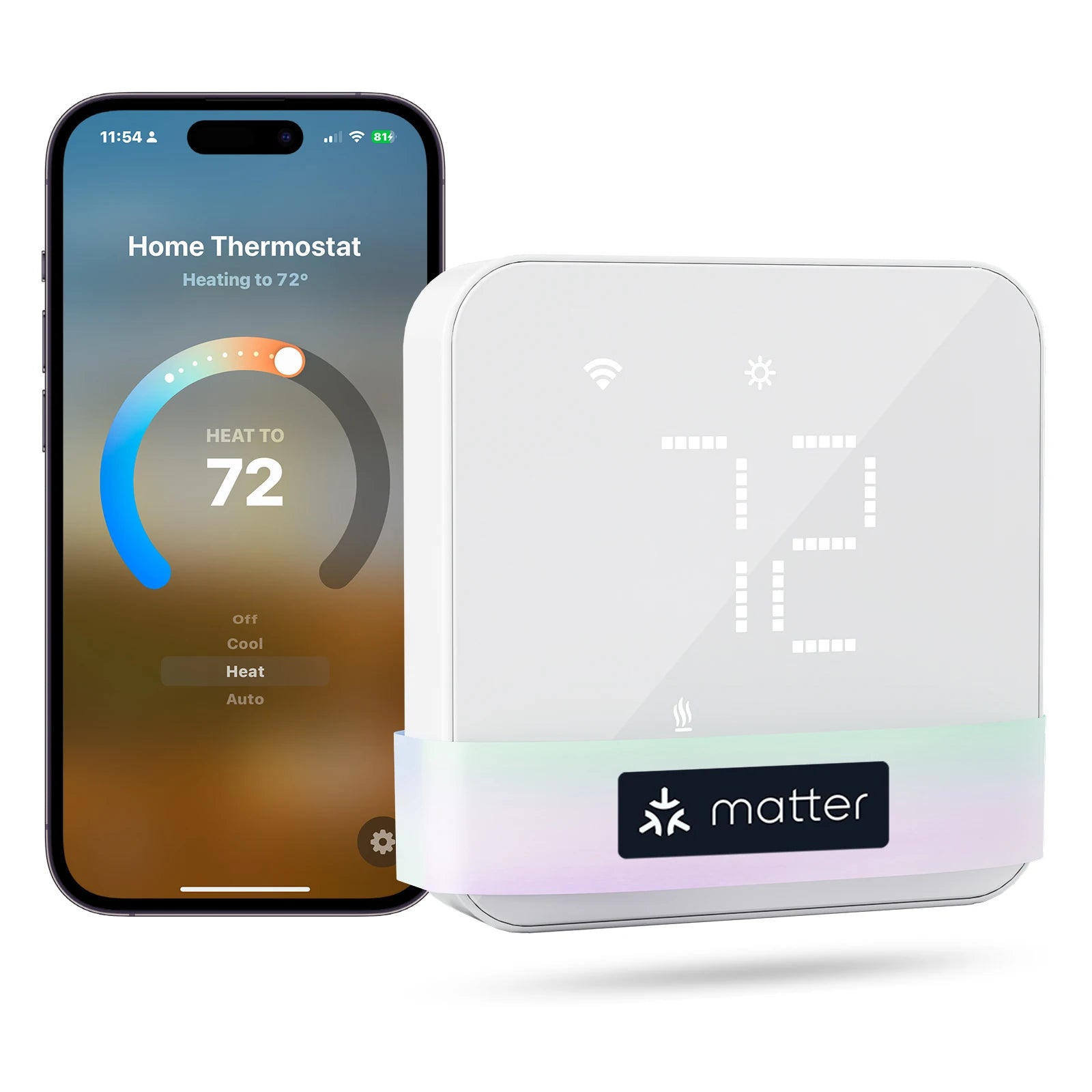 Meross Matter Wi-Fi Smart Thermostat